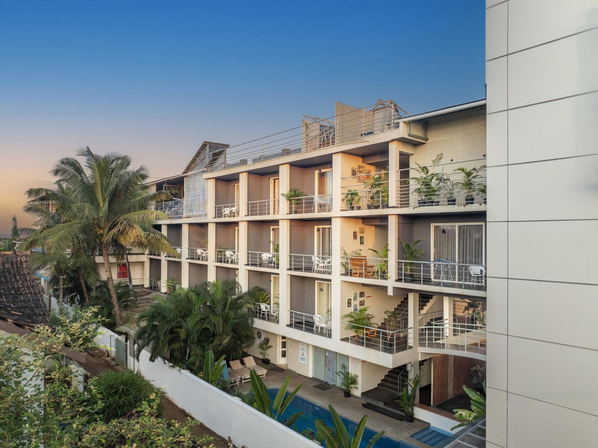 Echor Samara Morjim Goa Sea View Restro Hotel Kültér fotó